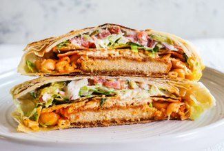 VEGAN CHIK'N MAC CRUNCHWRAP RECIPE