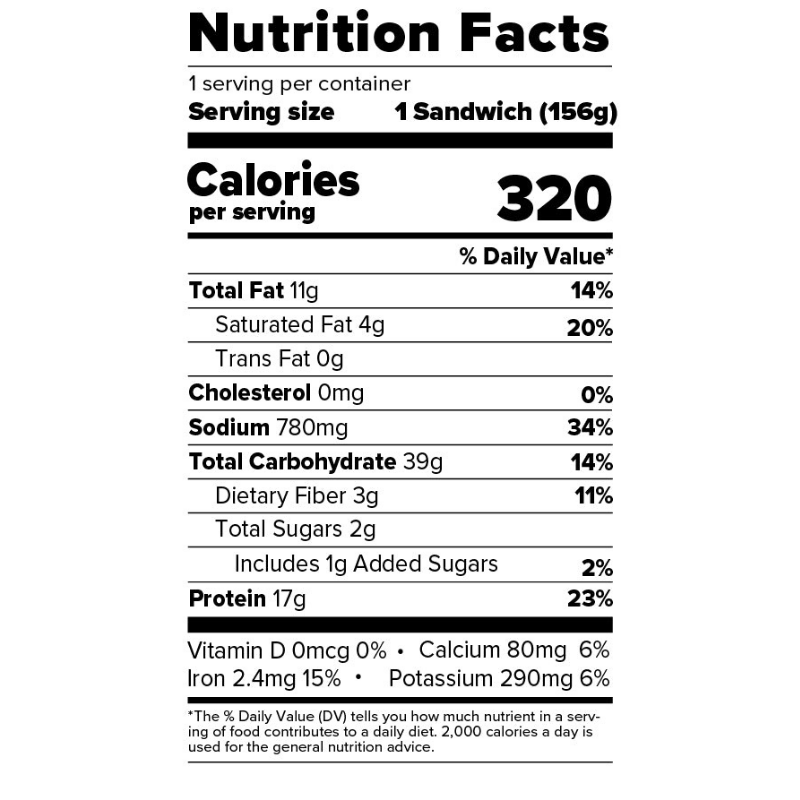 Nutrition & Ingredients