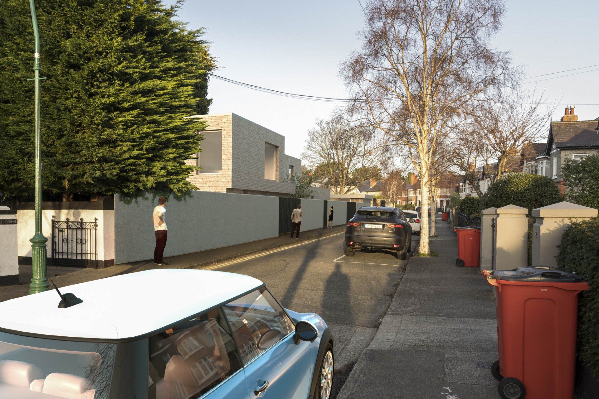 A contemporary family home located within the heart of Dublin's embassy district