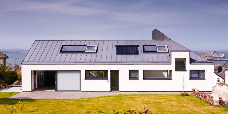 highly energy-efficient modern house ensuring a comfortable and cost-effective living environment.