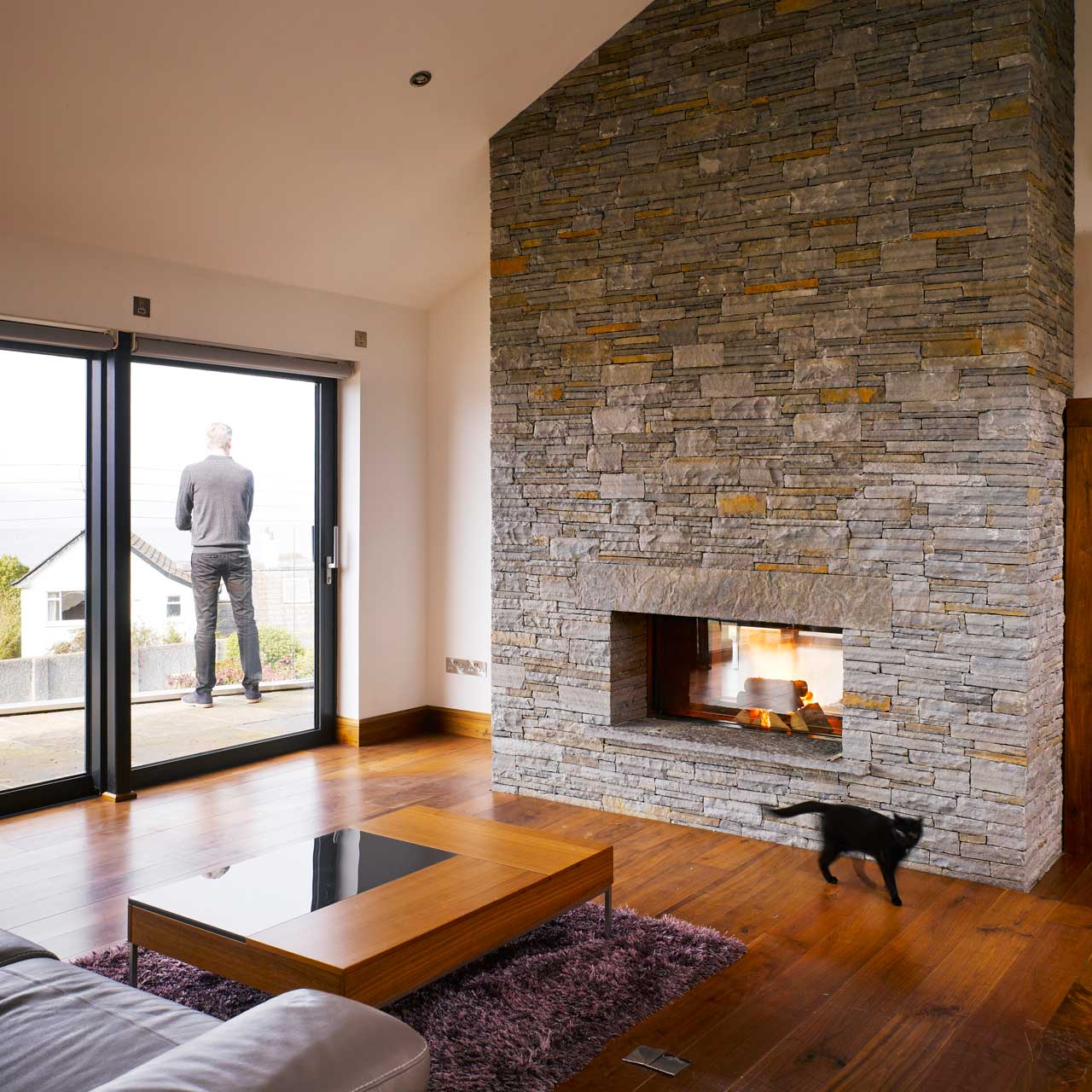 Interior project at the Galtee Lodge designed by Dublin Design Studio.