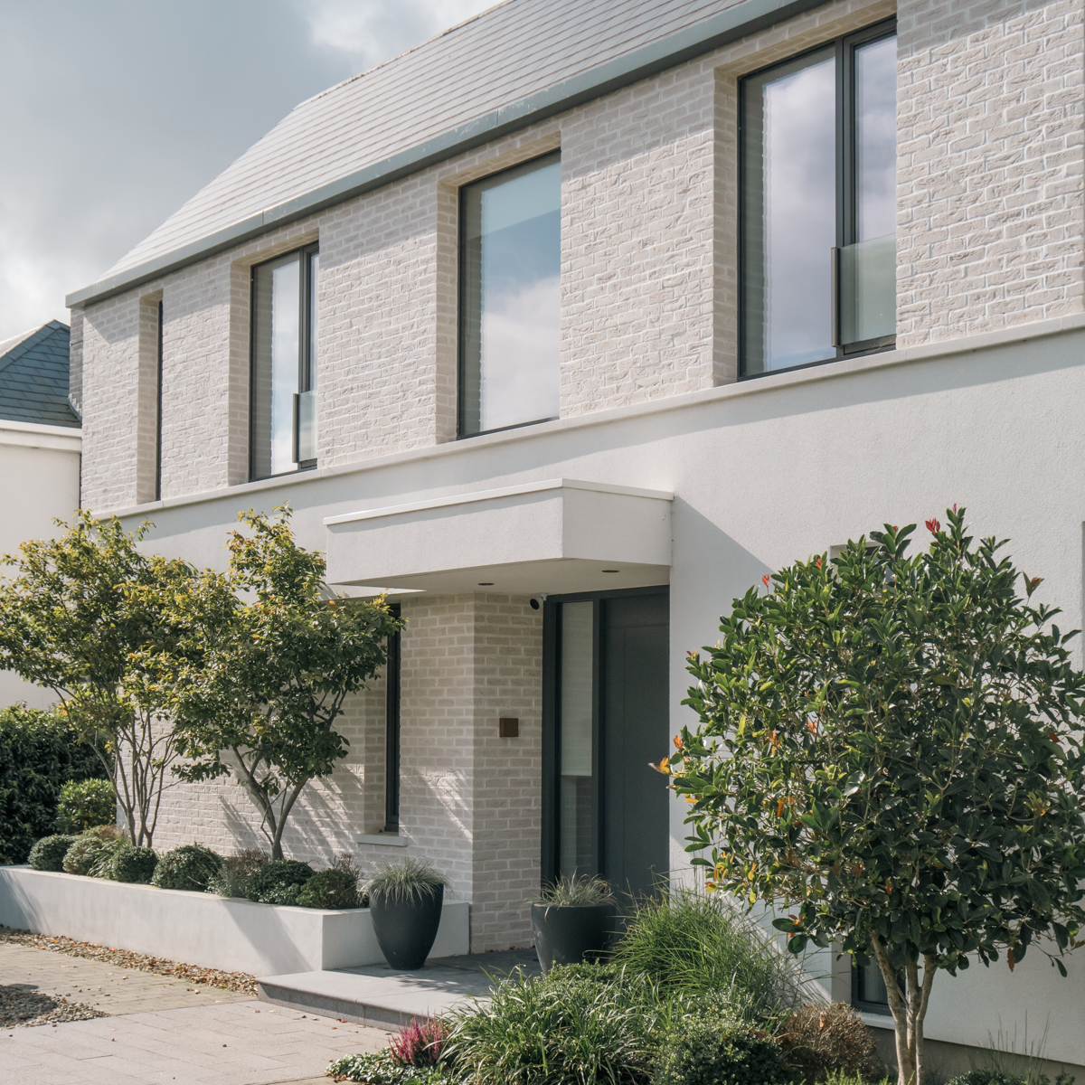 New build project of a contemporary dwelling located in Blackrock, county Louth and designed by Dublin Design Studio