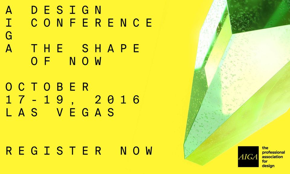The logo for AIGA Design Conference