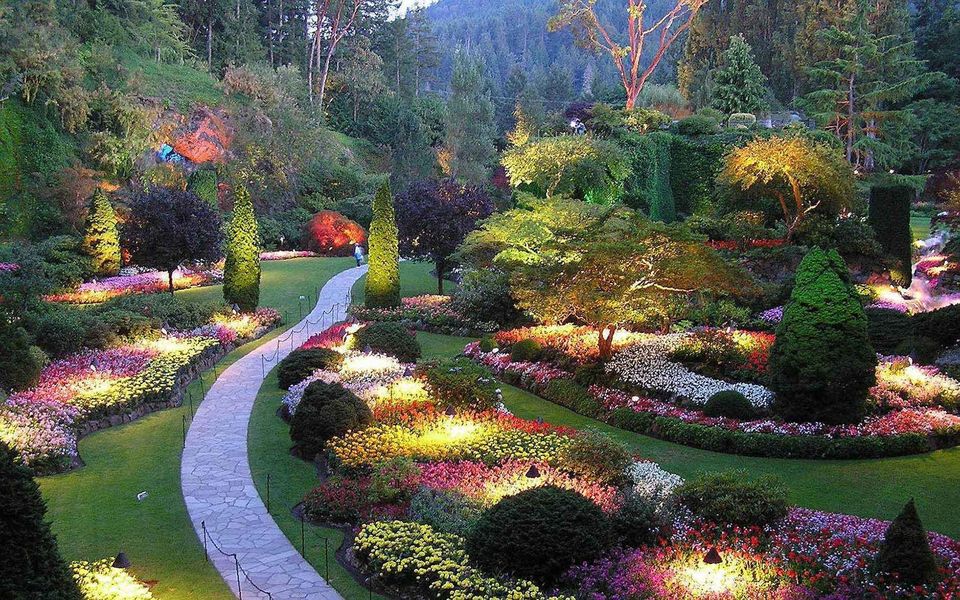 Butchart Gardens in Brentwood Bay, BC, Canada
