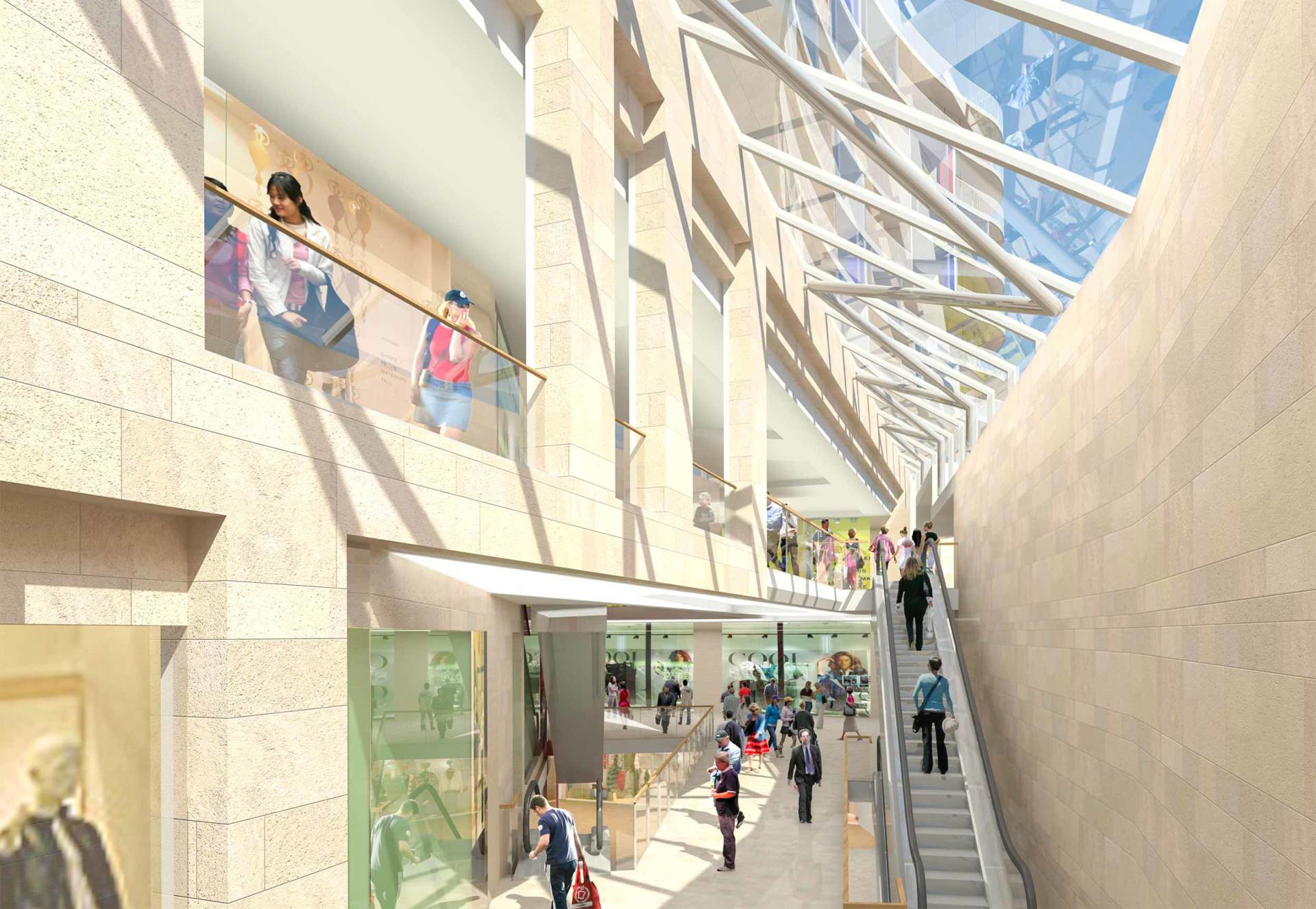 Interior of the Laurencetown Centre designed by Dublin Design Studio and located in Drogheda