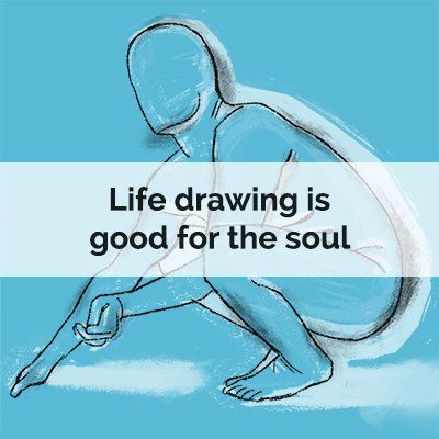 Drawing of human body