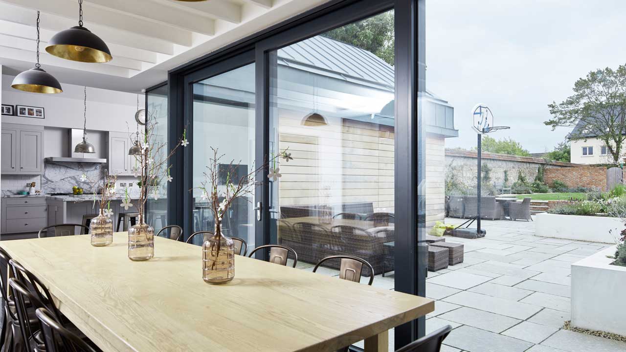 Dinning room of the White Lodge designed by Dublin Design Studio