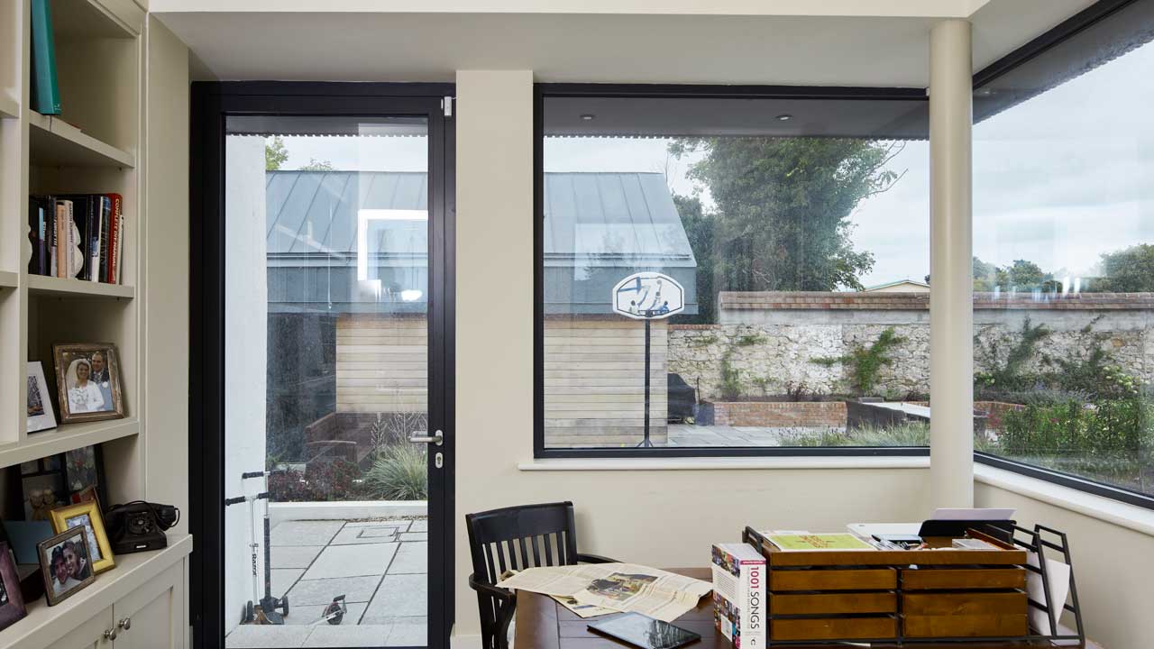 Office space in the White Lodge designed by Dublin Design Studio