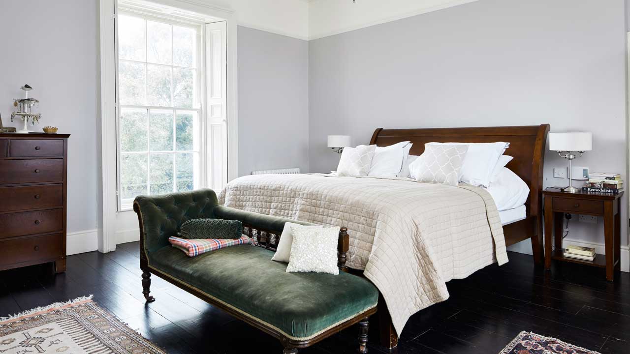 Bedroom of the White Lodge designed by Dublin Design Studio