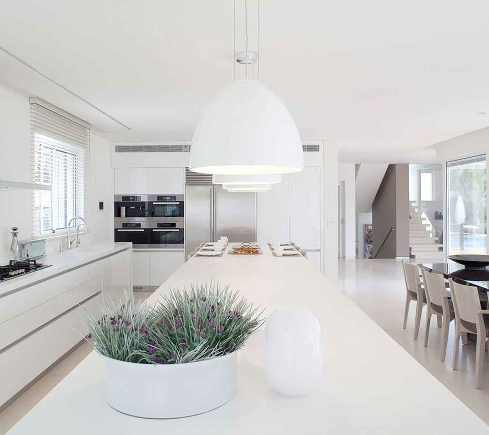 A modern designed kitchen