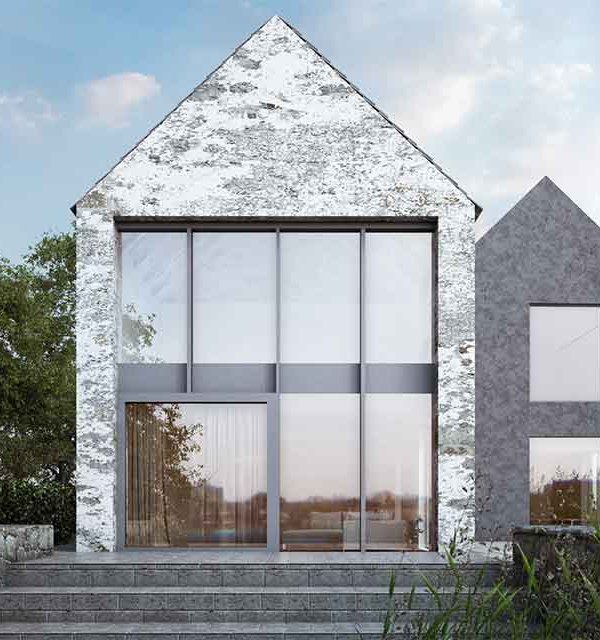 The redevelopment and extension of a 19th century barn as a contemporary family home