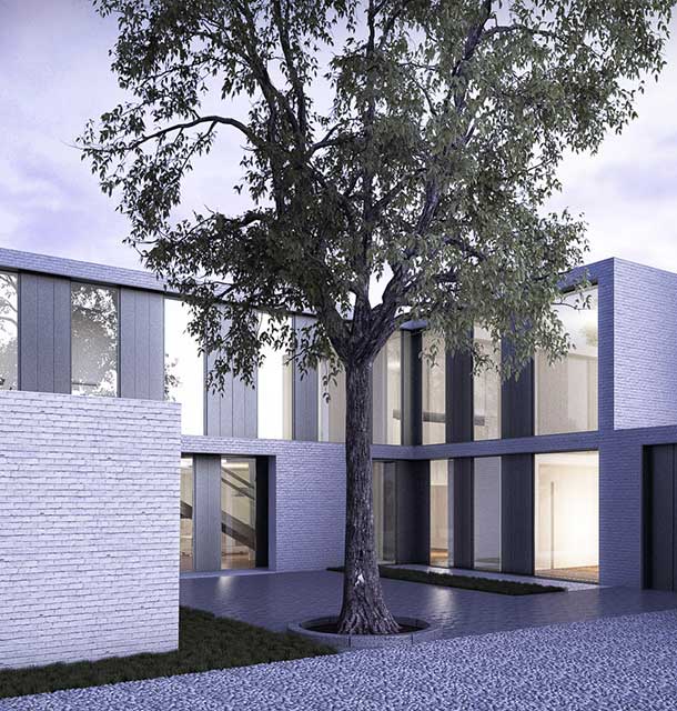 A new build project of a contemporary family home designed by Dublin Design Studio and located in London