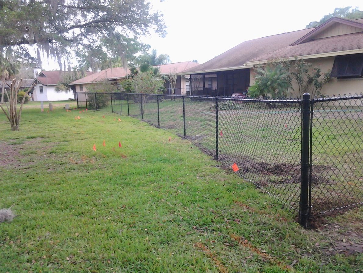 large yard fence  Fencing Services in New Port Richey, Florida