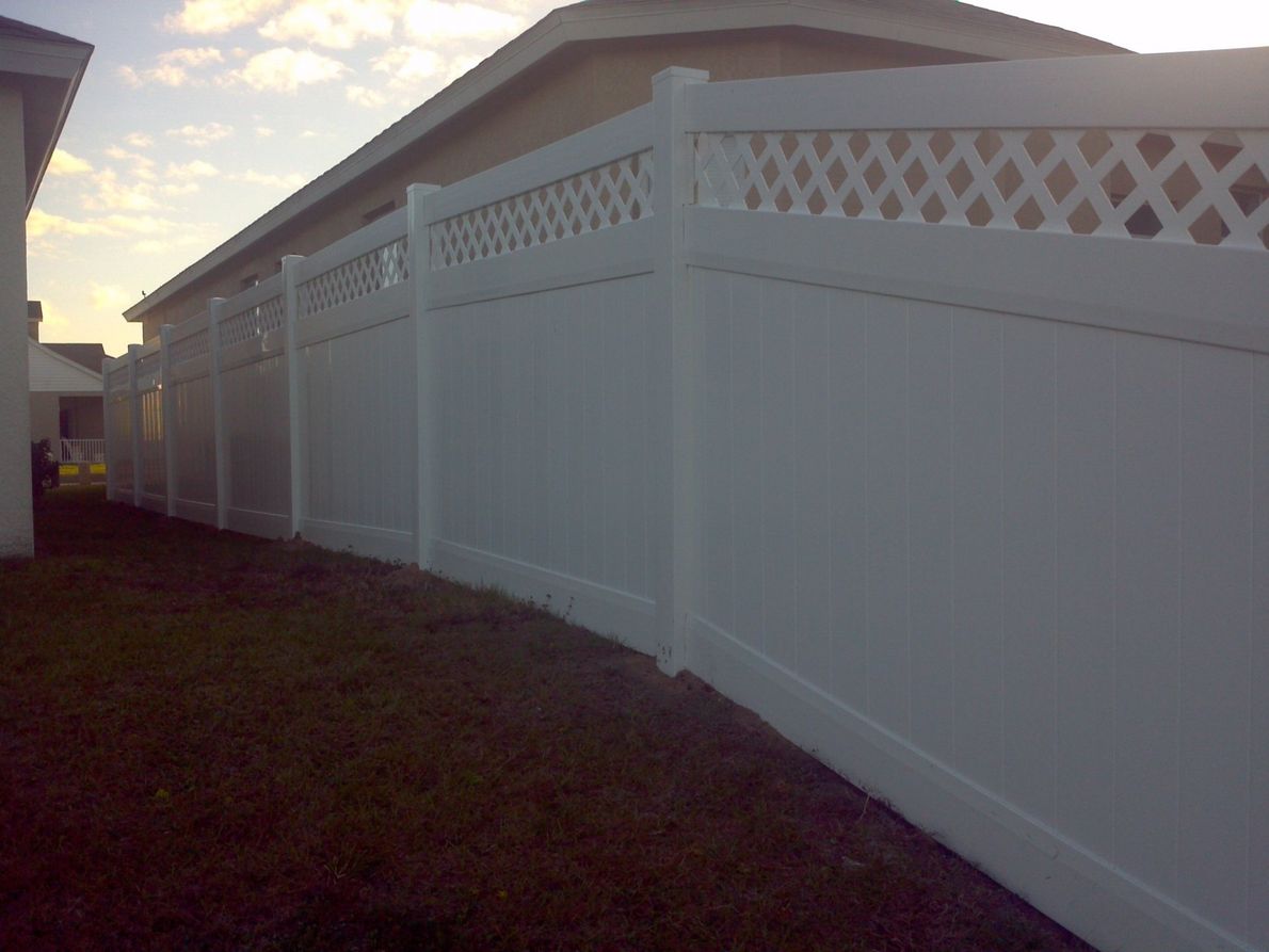 White fence Fencing Services in New Port Richey, Florida