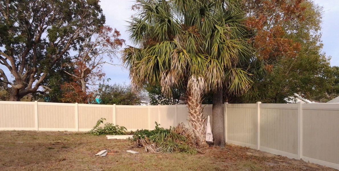 fence in large yard - Fencing Services in New Port Richey, Florida