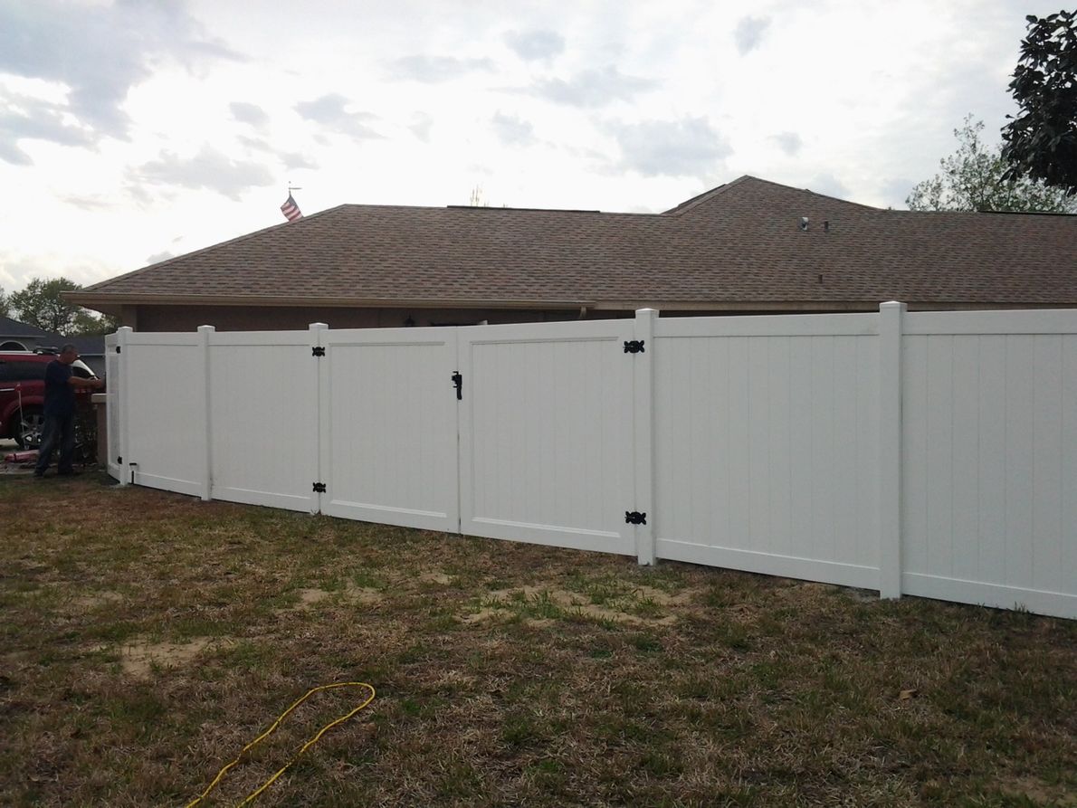 White fence  Fencing Services in New Port Richey, Florida