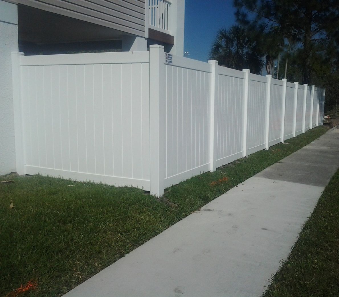 White fence  Fencing Services in New Port Richey, Florida