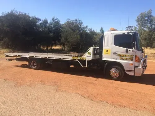 White Fleet Parked on a Open Road — Northam, WA — Northam Towing