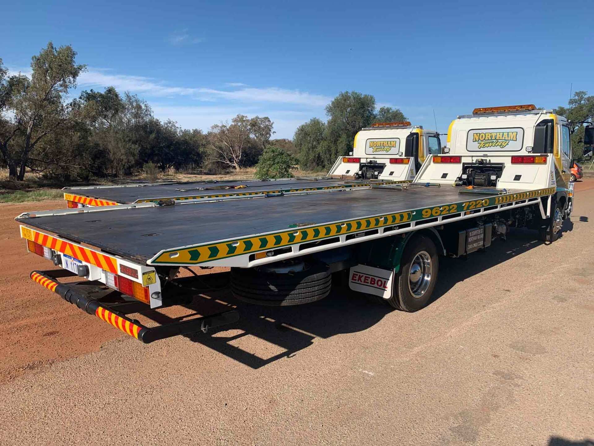 Tow Trucks on Road — Northam, WA — Northam Towing