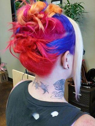 Rainbow hair color - Fashion Hair Colors in Webster, TX