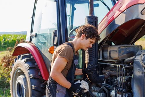 Pre-harvest tractor inspection