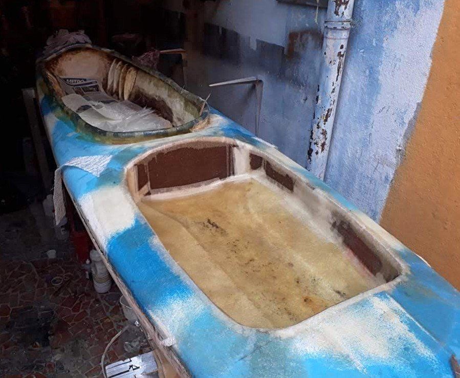 adaptação em fibra de vidro