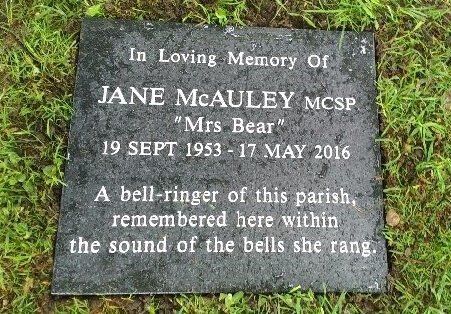 dark gray cremation memorial