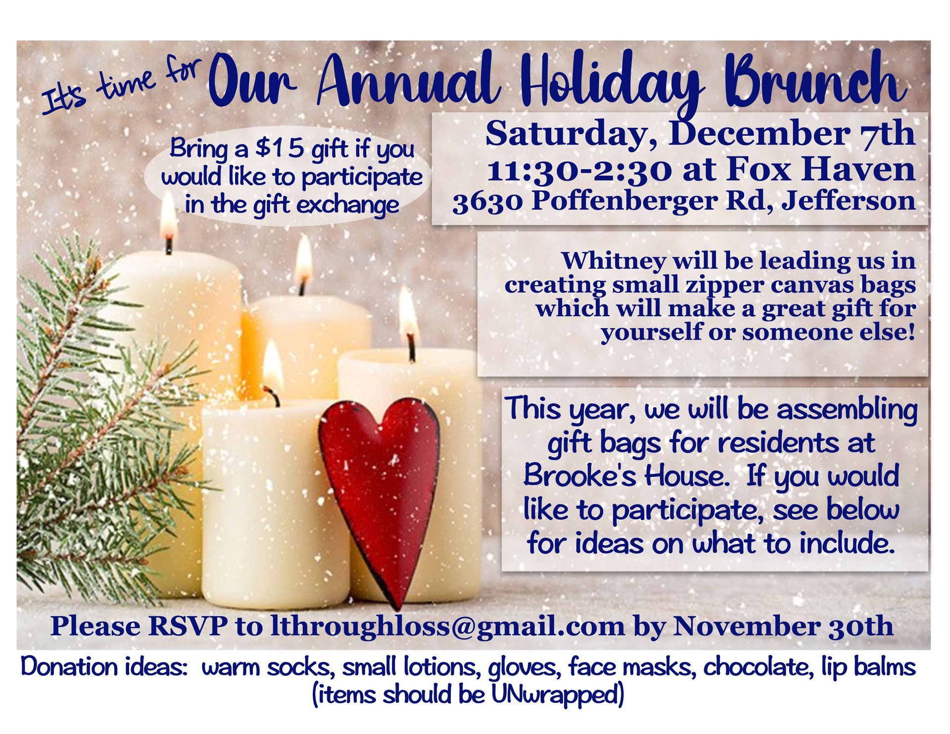 2024 Anual Holiday Brunch