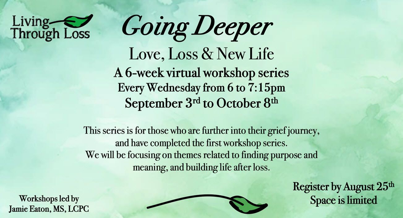 Living Through Loss Support Group Going Deeper 2025