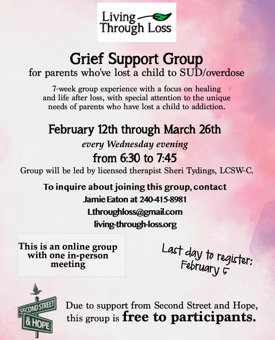 Living Through Loss Support Group 2025