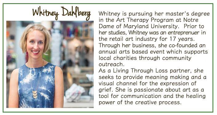 A picture of a woman with the name whitney dahlberg on it