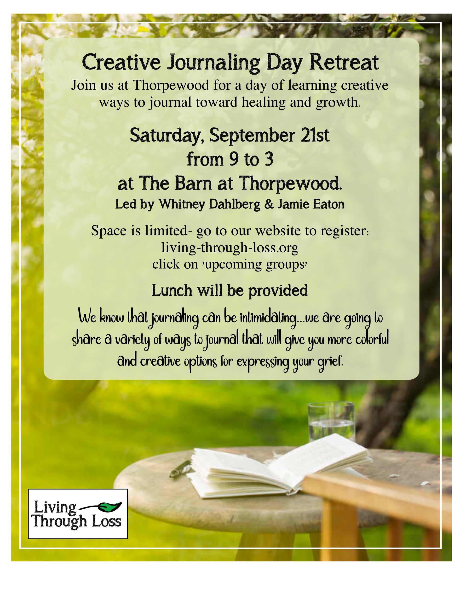 Creative Journaling Day Retreat