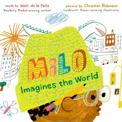 A book called milo imagines the world by matt de la pena