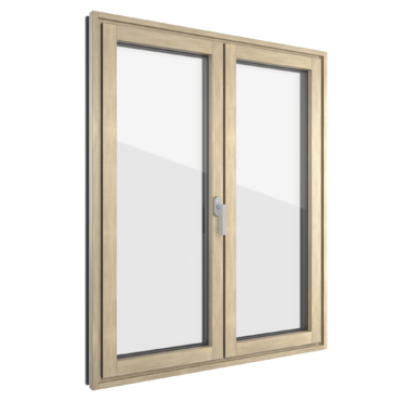 Finestra finstral legno-alluminio