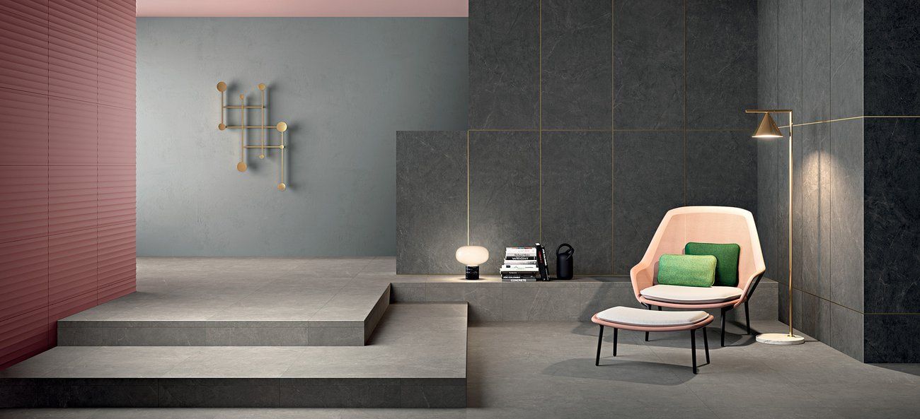 Luxury Vinyl — Modern Design Living Room in Naples, FL