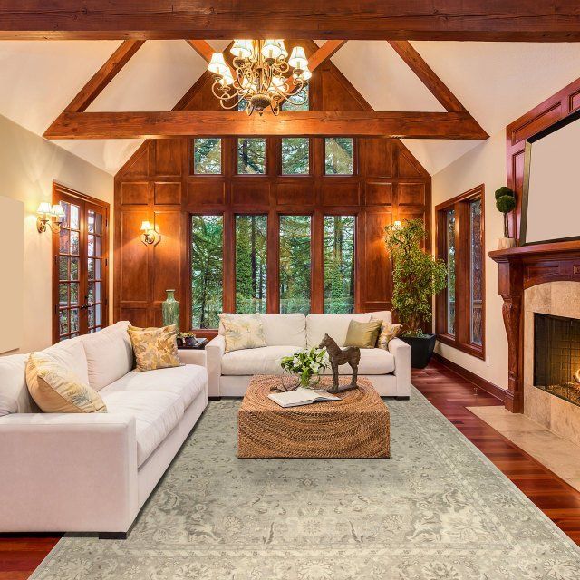 Carpeting Style — Modern Style Living Room And Made Of Quality Carpet in Naples, FL