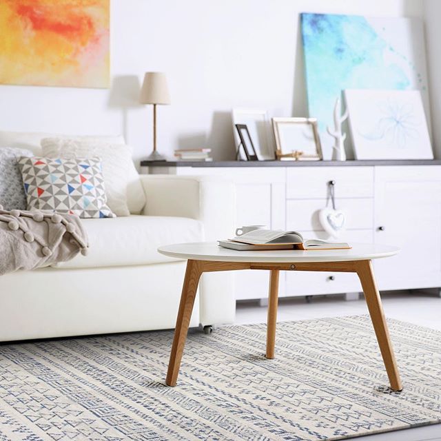 Attractive Stone — White Wall Design With Made Of Wood Table in Naples, FL