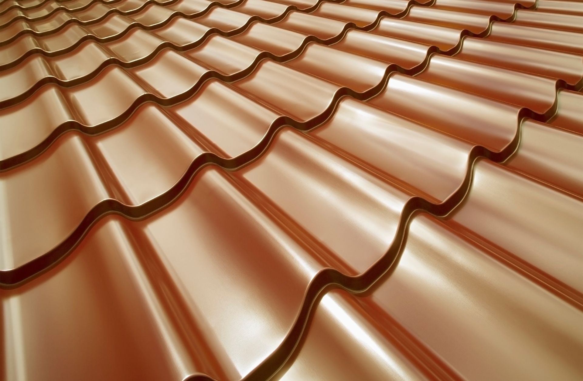 Close-up of a vibrant metal roof showcasing various colors, ideal for a residential roofing Inspecti