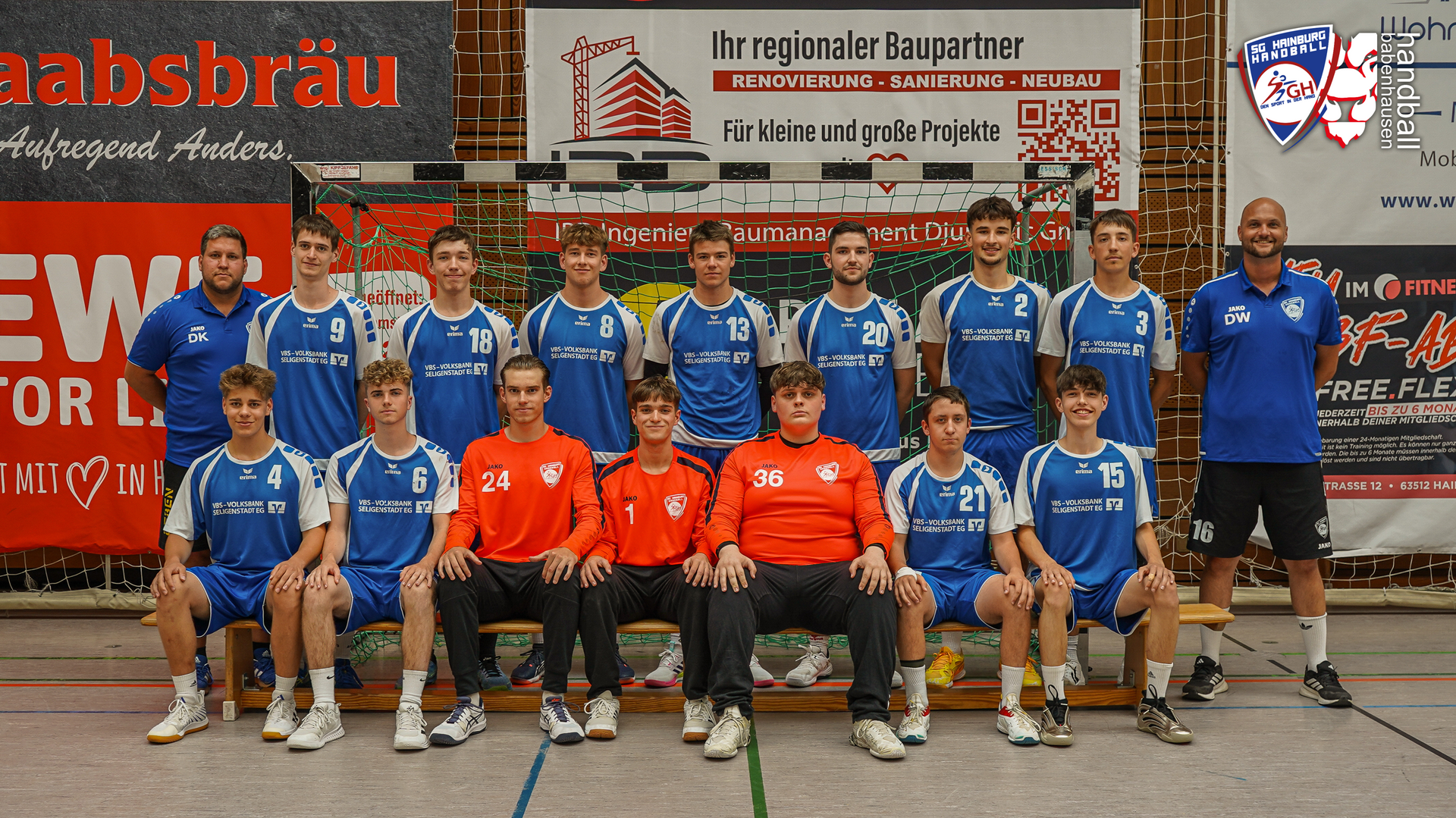 SG Hainburg mA-Jugend – Teamfoto