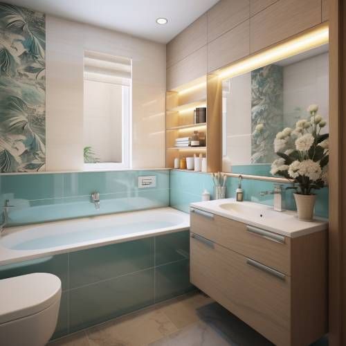 A bathroom with a tub a sink and a toilet