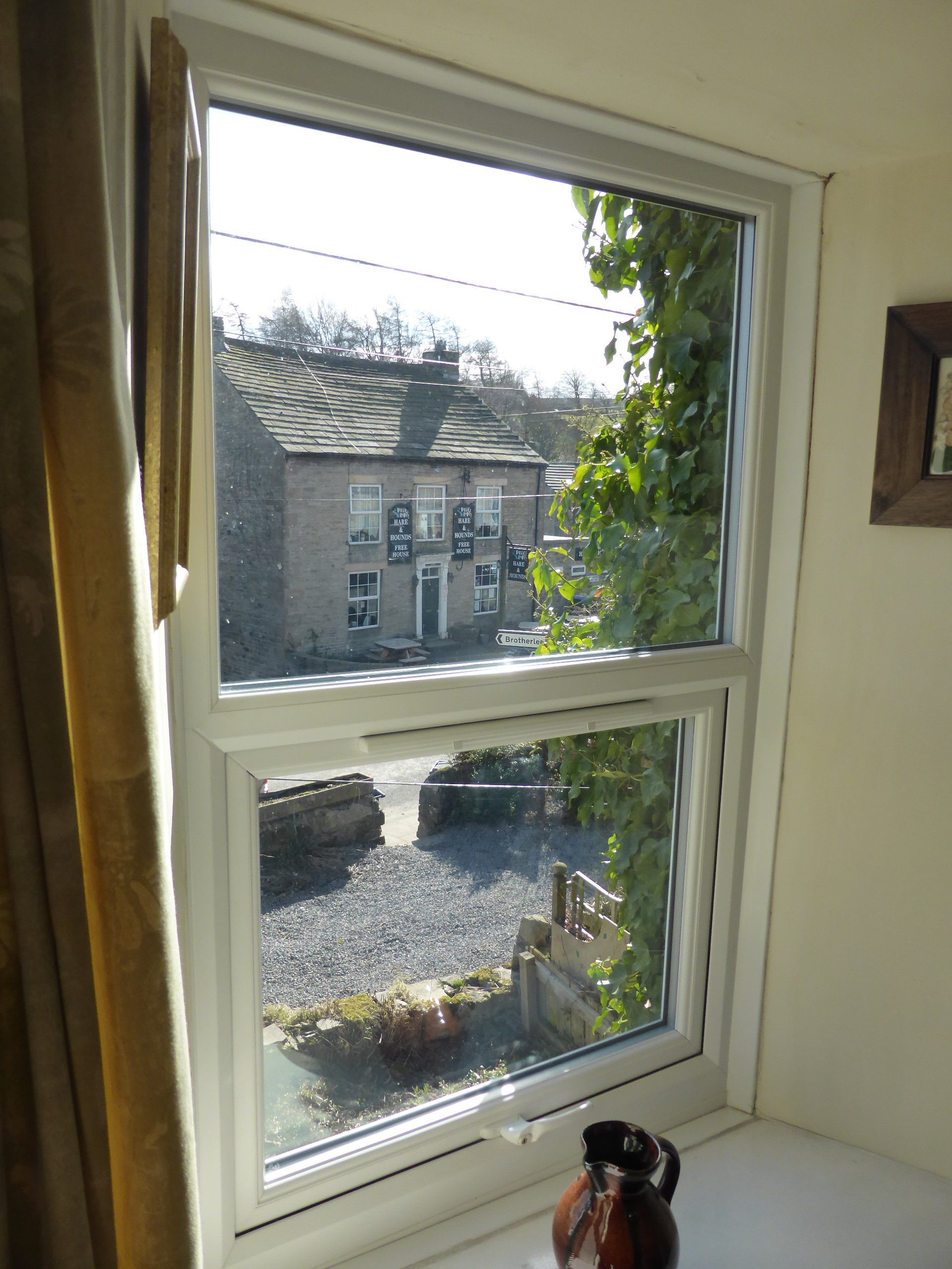 Black Dog House super-king double bedroom view