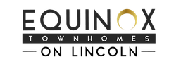Equinox Townhomes on Lincoln logo
