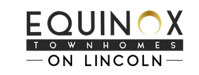 Equinox Townhomes on Lincoln logo