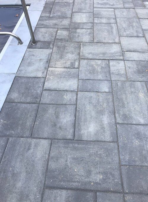 Gray bricks — Jasper, IA — Dubois Co. Block & Brick Inc.