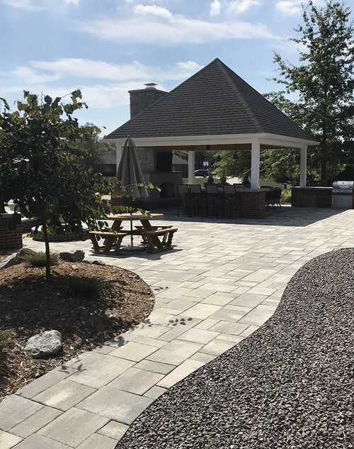 Sunny day — Jasper, IA — Dubois Co. Block & Brick Inc.