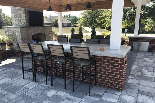 High chairs — Jasper, IA — Dubois Co. Block & Brick Inc.