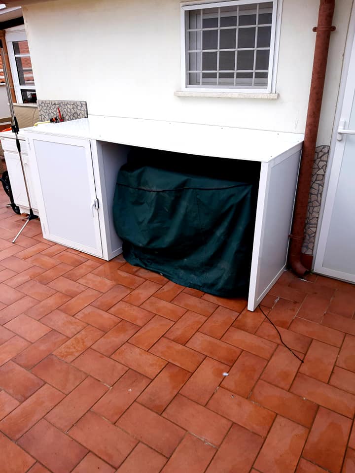 mobiletti e copricaldaia in alluminio