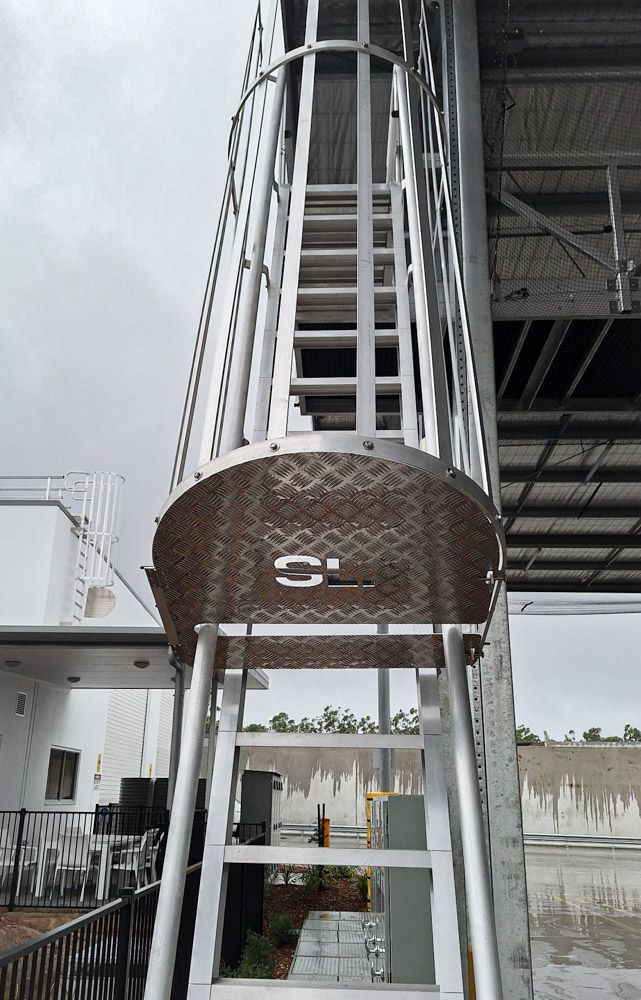 Aluminium Ladder with gate