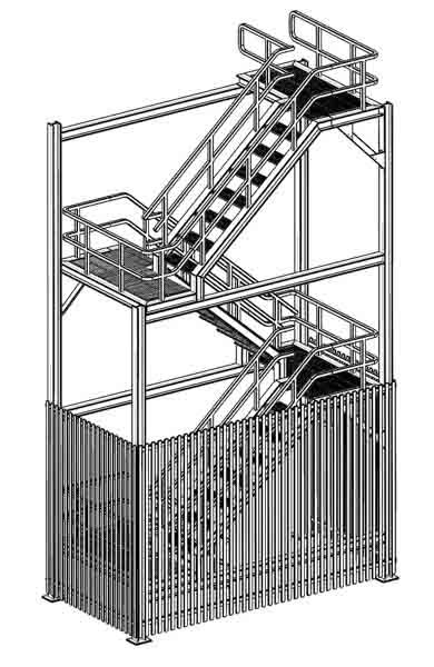 Stair Tower For Roof Access