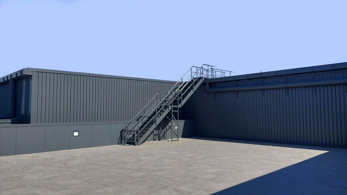 Fire Evacuation Stairs Designed and Made in Australia